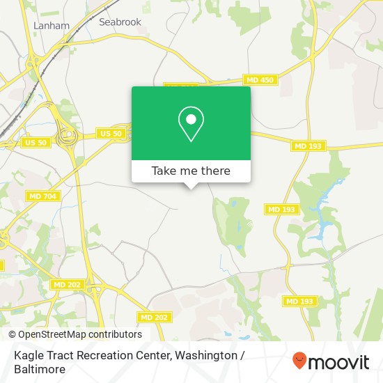Kagle Tract Recreation Center map