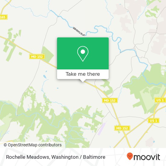 Mapa de Rochelle Meadows