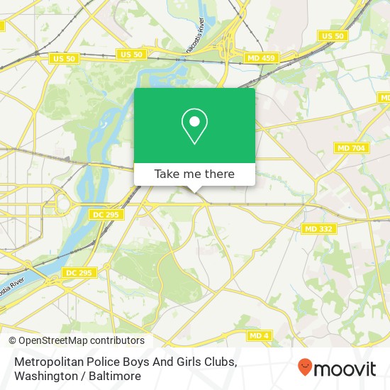 Mapa de Metropolitan Police Boys And Girls Clubs