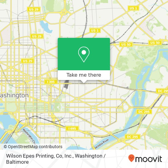 Mapa de Wilson Epes Printing, Co, Inc.