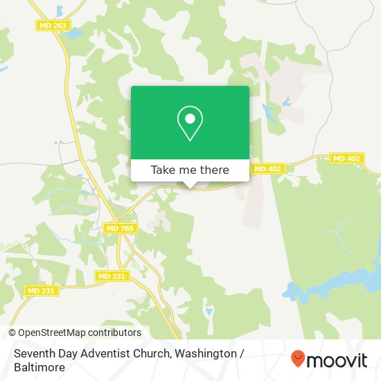 Mapa de Seventh Day Adventist Church