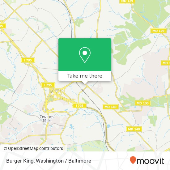 Mapa de Burger King