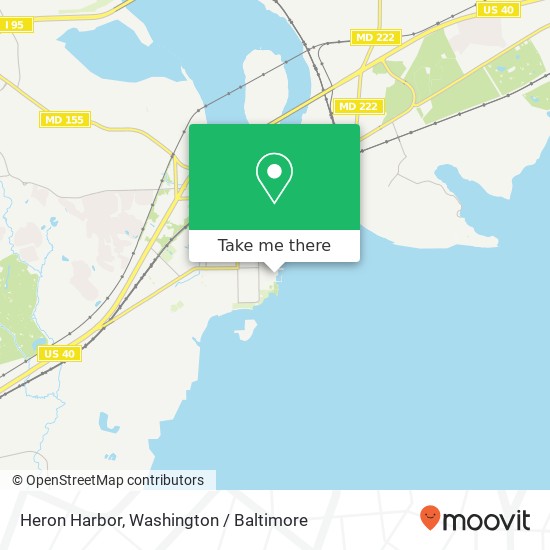 Mapa de Heron Harbor