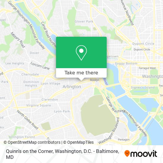 Quinn's on the Corner map