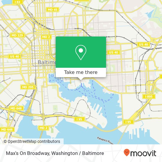 Max's On Broadway map