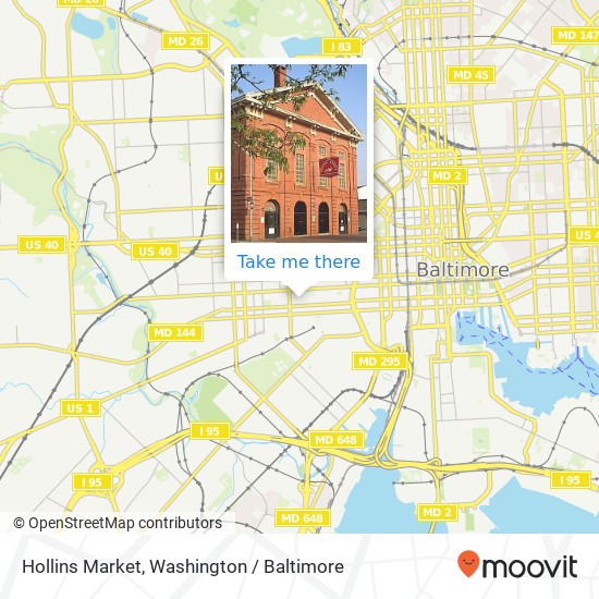 Mapa de Hollins Market