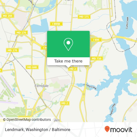 Lendmark map