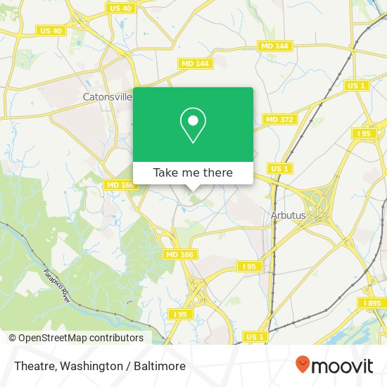 Theatre map