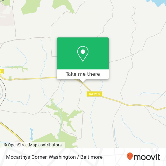 Mapa de Mccarthys Corner