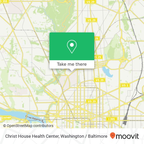 Christ House Health Center map