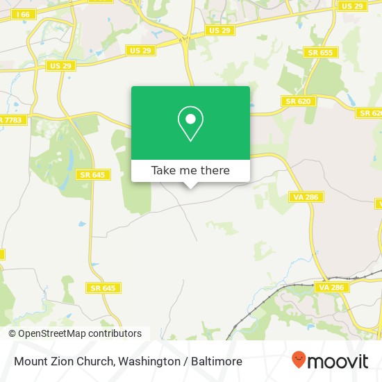 Mapa de Mount Zion Church
