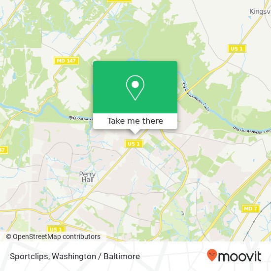 Sportclips map