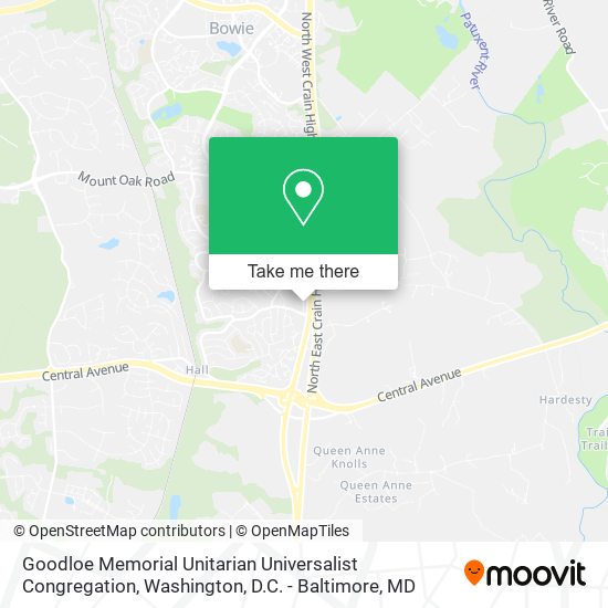 Goodloe Memorial Unitarian Universalist Congregation map