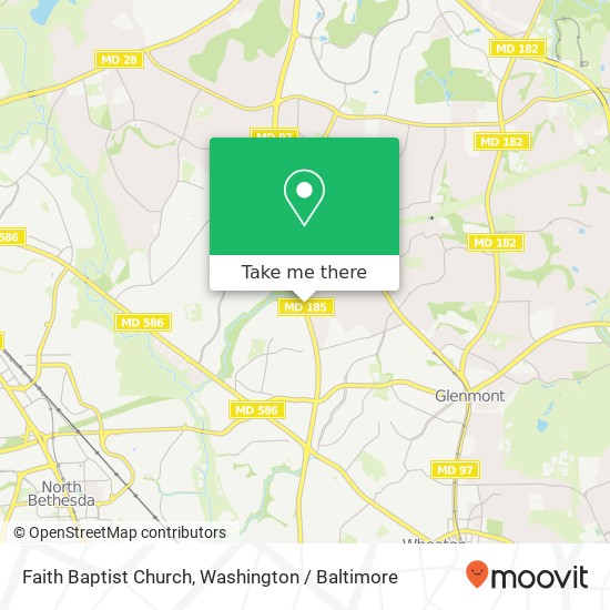 Faith Baptist Church map