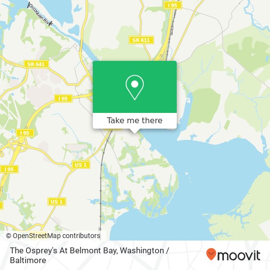 Mapa de The Osprey's At Belmont Bay