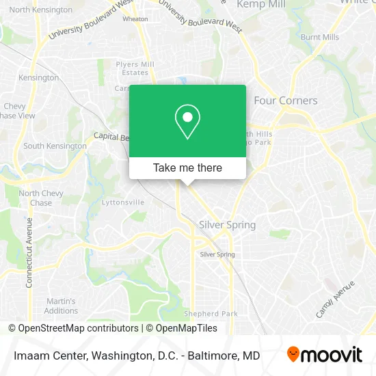 Imaam Center map