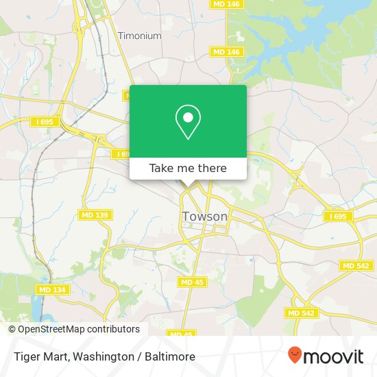 Mapa de Tiger Mart