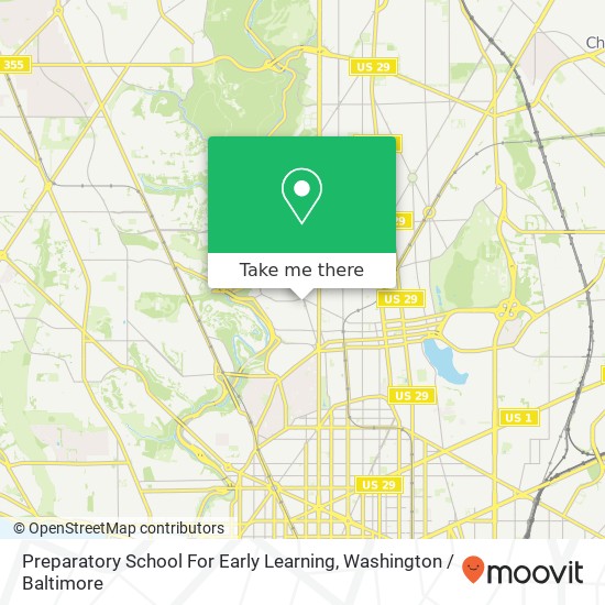 Preparatory School For Early Learning map