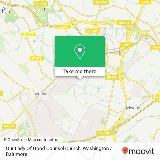 Mapa de Our Lady Of Good Counsel Church