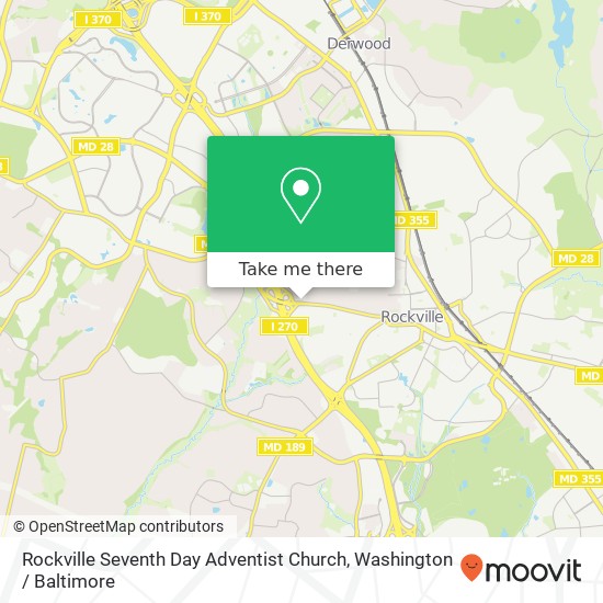 Rockville Seventh Day Adventist Church map