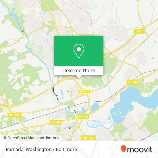 Mapa de Ramada