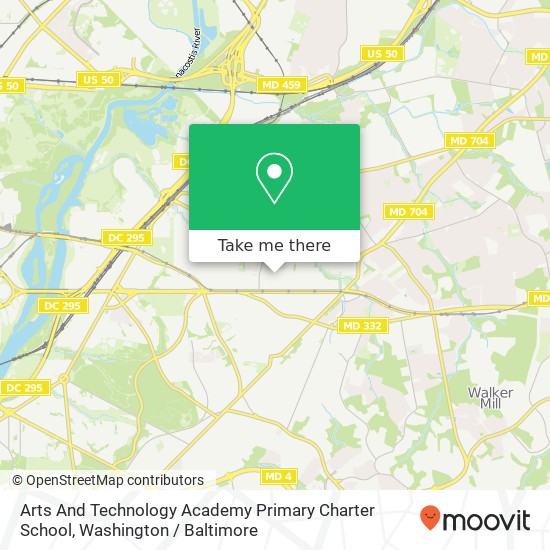 Arts And Technology Academy Primary Charter School map