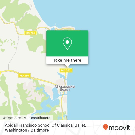 Abigail Francisco School Of Classical Ballet map