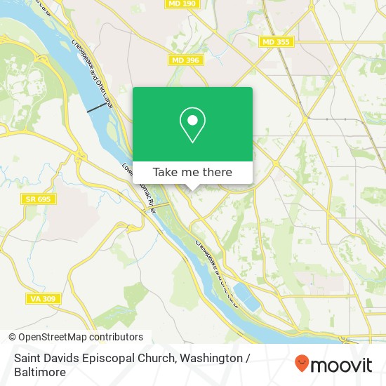 Mapa de Saint Davids Episcopal Church