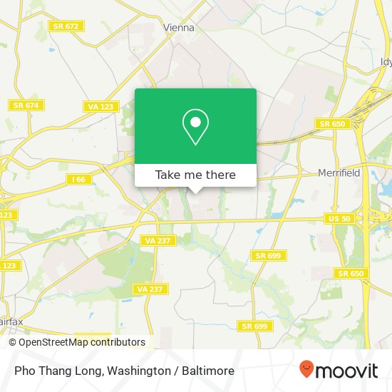 Mapa de Pho Thang Long