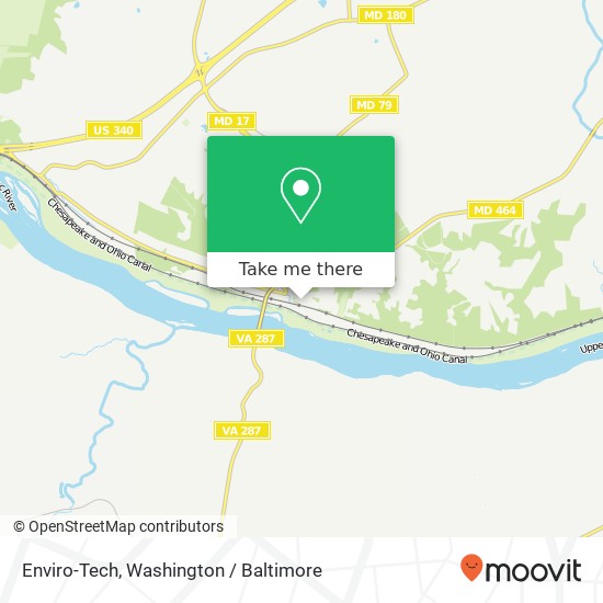 Enviro-Tech map