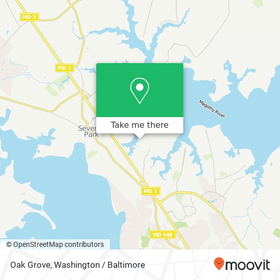 Mapa de Oak Grove