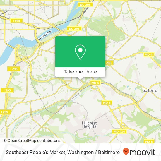Southeast People's Market map