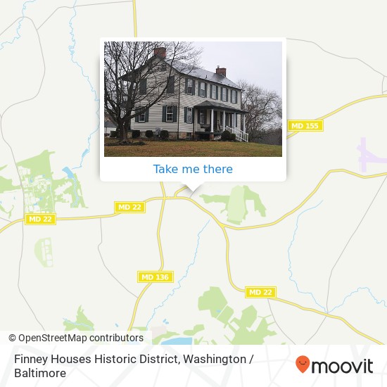 Finney Houses Historic District map
