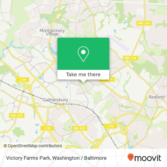 Mapa de Victory Farms Park