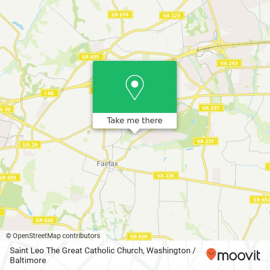 Mapa de Saint Leo The Great Catholic Church