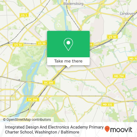 Integrated Design And Electronics Academy Primary Charter School map