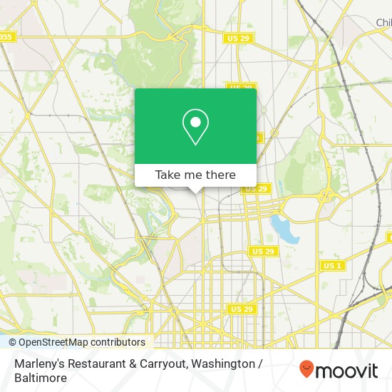 Marleny's Restaurant & Carryout map