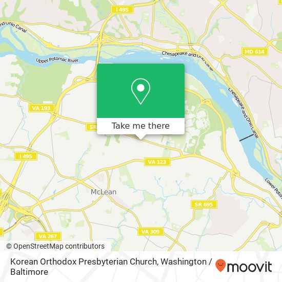 Mapa de Korean Orthodox Presbyterian Church