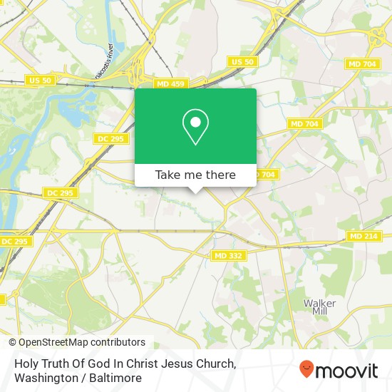 Holy Truth Of God In Christ Jesus Church map