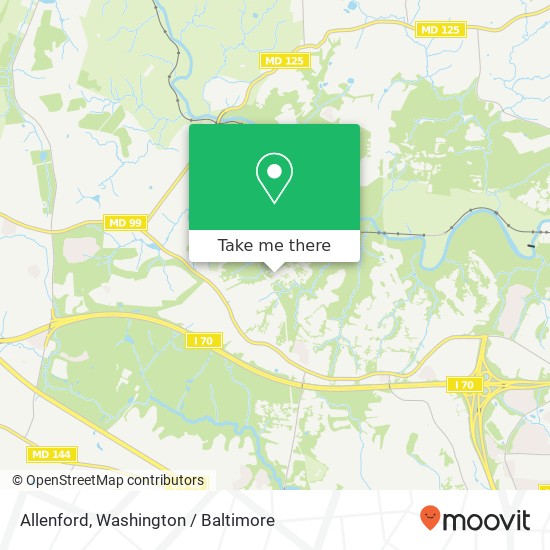 Allenford map