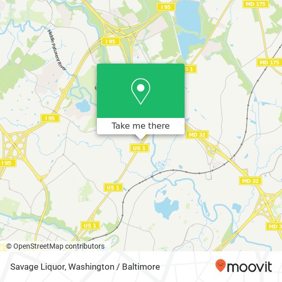 Mapa de Savage Liquor