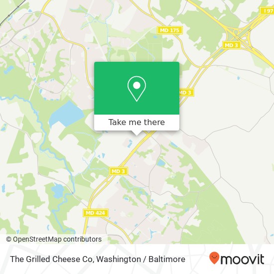 The Grilled Cheese Co map