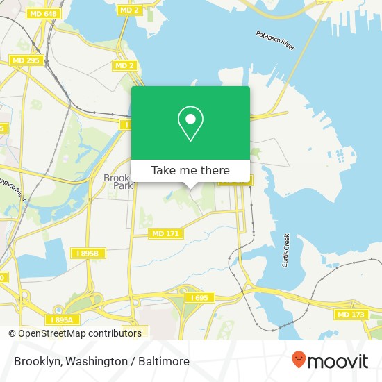 Mapa de Brooklyn