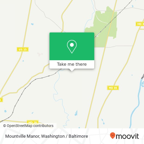 Mountville Manor map
