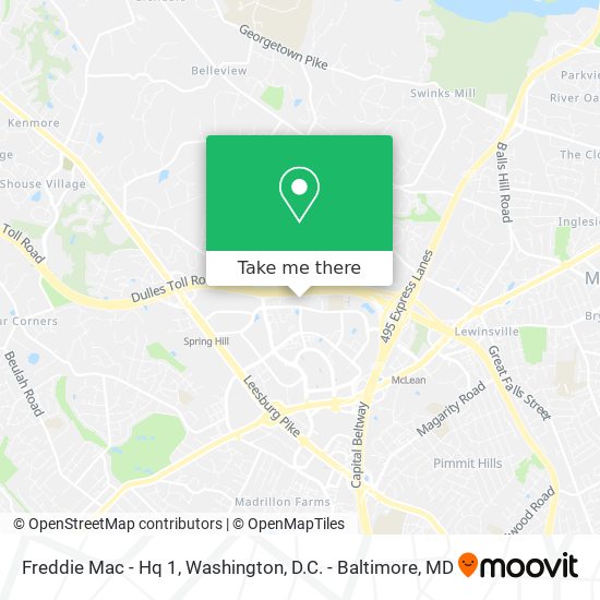 Freddie Mac - Hq 1 map