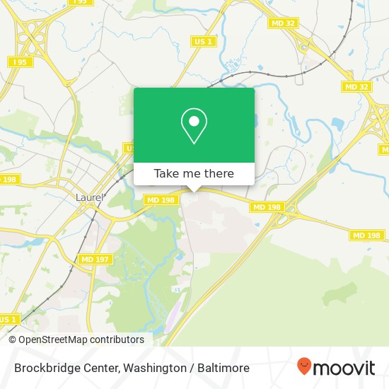 Brockbridge Center map