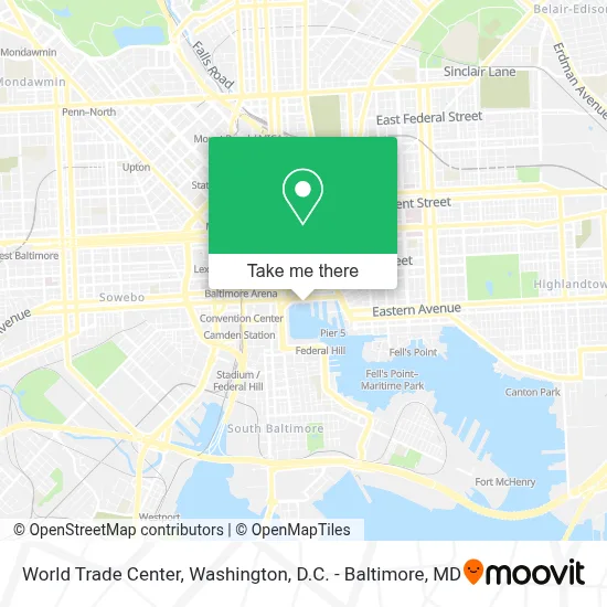 World Trade Center map