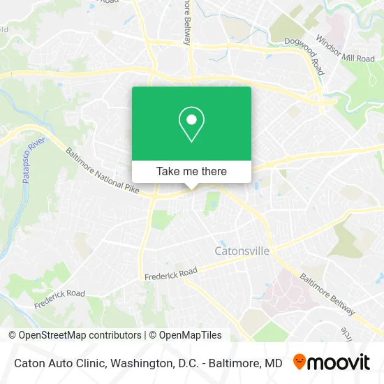 Caton Auto Clinic map