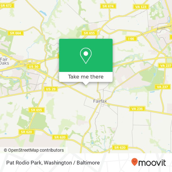 Pat Rodio Park map