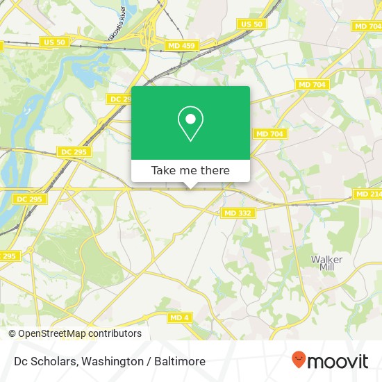 Dc Scholars map